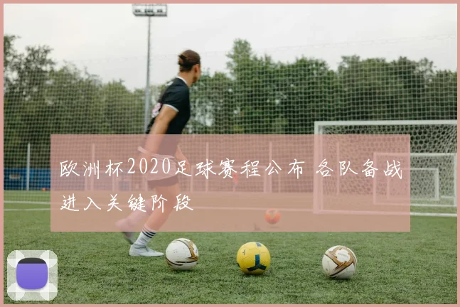 欧洲杯2020足球赛程公布 各队备战进入关键阶段