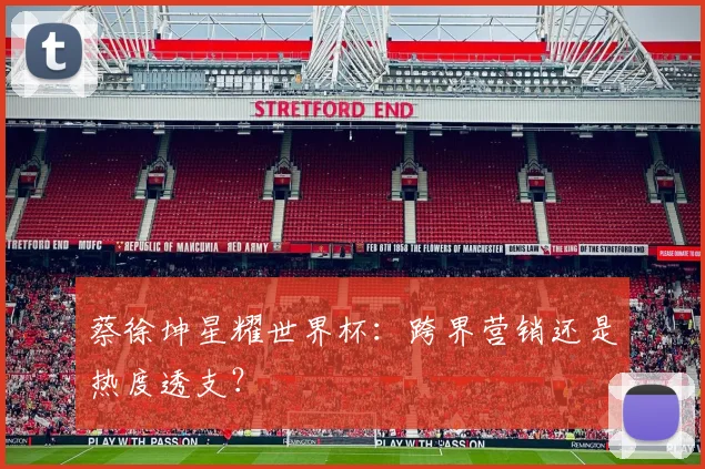 蔡徐坤星耀世界杯：跨界营销还是热度透支？